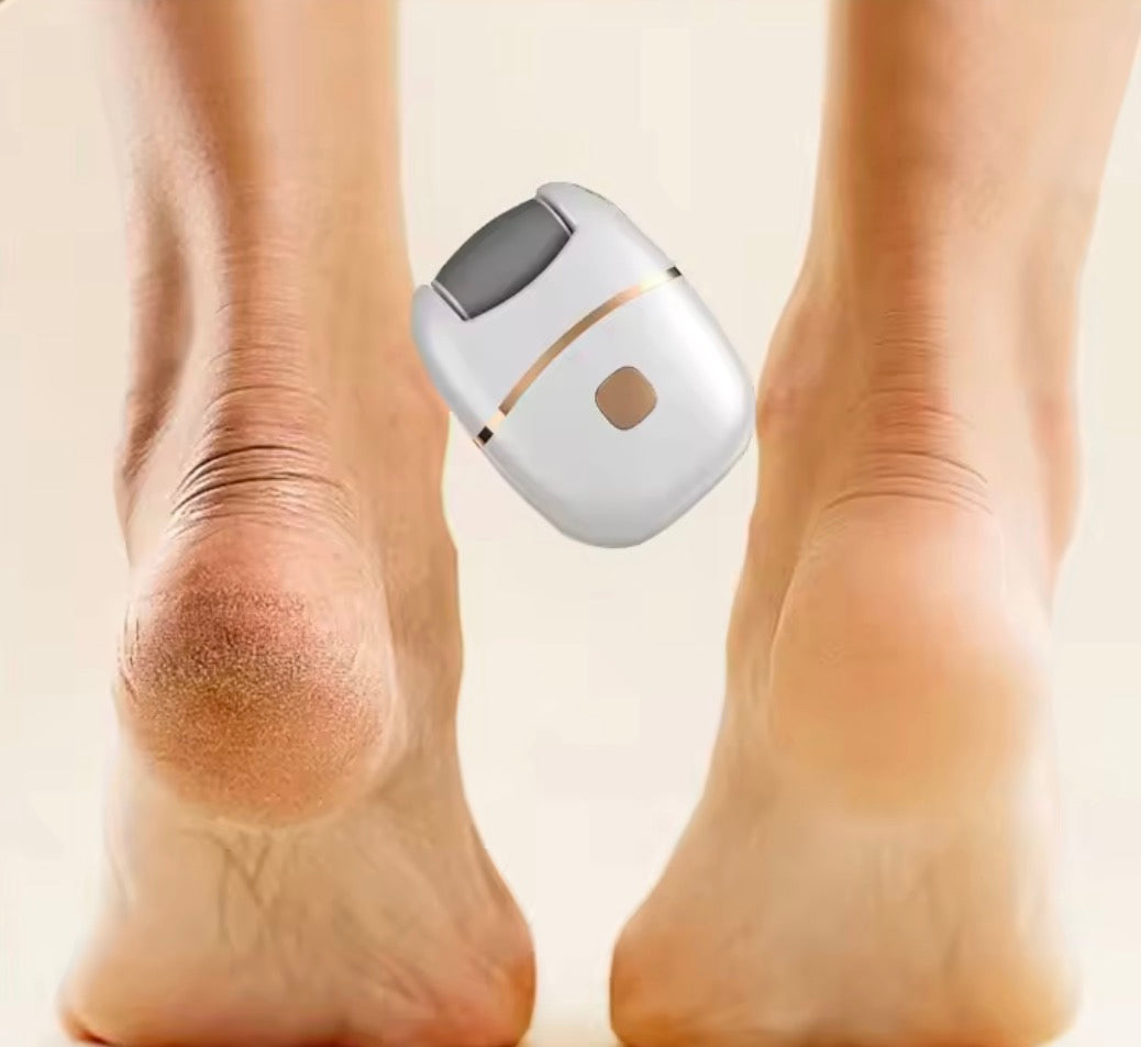 Râpe à Pieds Électrique Anti-Callosités Rechargeable avec LED